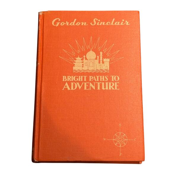 VTG 1947 Book "Bright Paths to Adventure" by Gordon Sinclair, HC, DJ - Picture 4 of 6